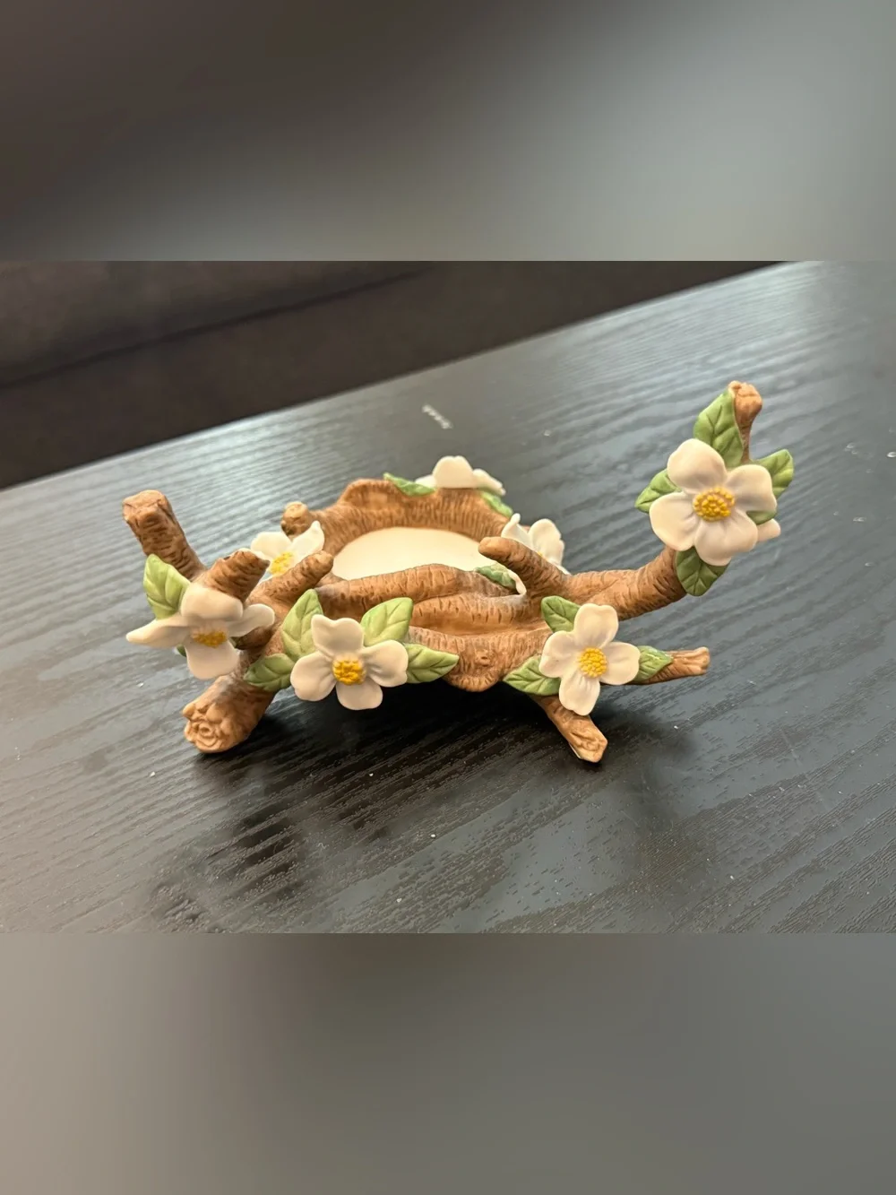 PartyLite Bird Watcher's Collection Floral Branch Tea Light Candle Holder